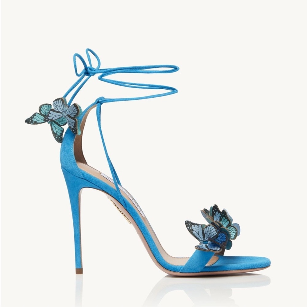 Aquazzura Papillon Sandal 105 35.5 $950 - Picture 2 of 15